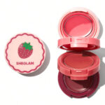 رژلب و رژگونه سه طبقه شیگلم strawberry