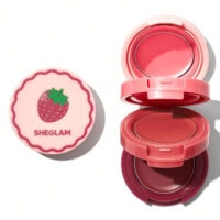 رژلب و رژگونه سه طبقه شیگلم strawberry