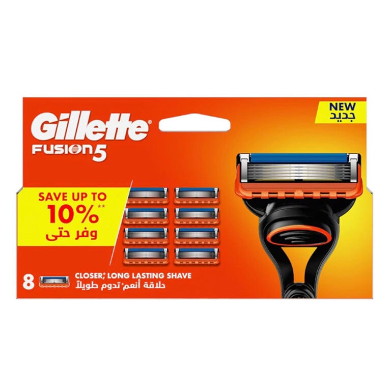 تیغ یدک ژیلت فیوژن 5 بسته 8 عددی