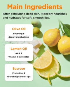 ماسک لب توکوبو Lemon Sugar Scrub