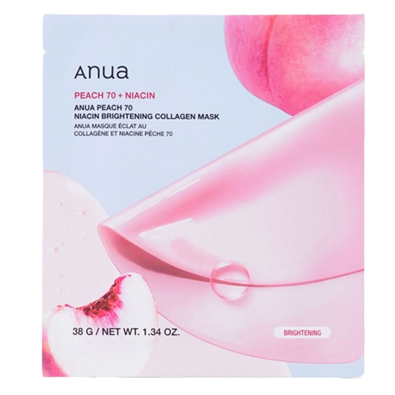 ماسک کلاژن ضد لک آنوا Peach 70 Niacin
