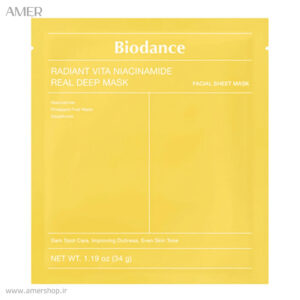ماسک ورقه ای بایودنس Radiant Vita Niacinamide