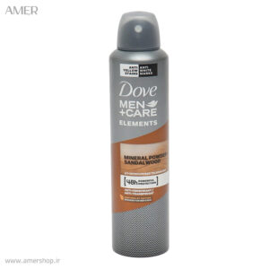 اسپری ضد تعریق مردانه داو Mineral Powder Sandalwood