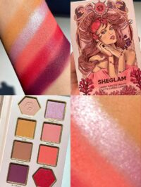 پالت سایه چشم 8 رنگ شیگلم Caring Cancer