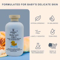 شامپو سه کاره کودک دومونا