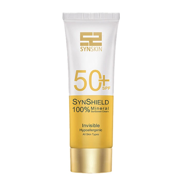 ضدآفتاب فیزیکال ساین اسکین SYNSHIELD با SPF50