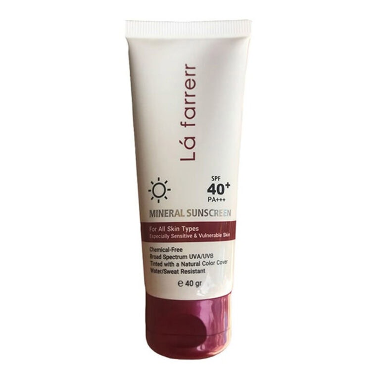 ضدآفتاب رنگی لافارر MINERAL SPF40