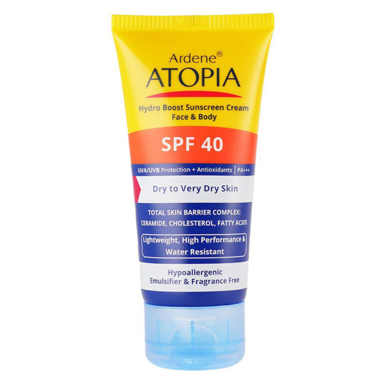 ضدآفتاب بی رنگ آردن ATOPIA VERY DRY SPF40