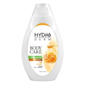 شامپو بدن کرمی با رایحه شیر و عسل هیدرودرم