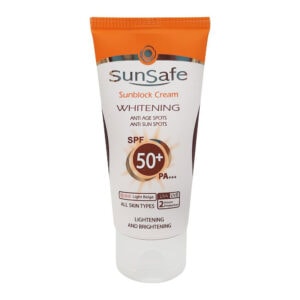 ضدآفتاب رنگی سان سیف WHITENING SPF 50
