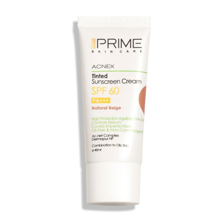 ضدآفتاب رنگی پرایم SPF60 NATURAL BEIGE