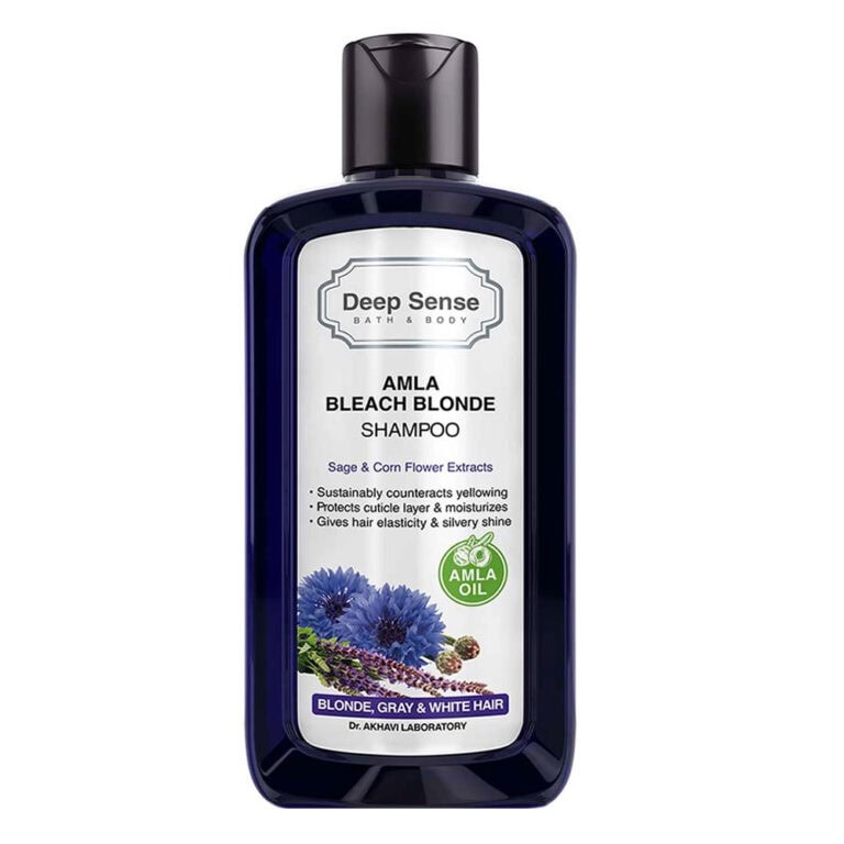 شامپو ضد زردی برای موهای بلوند دیپ سنس
