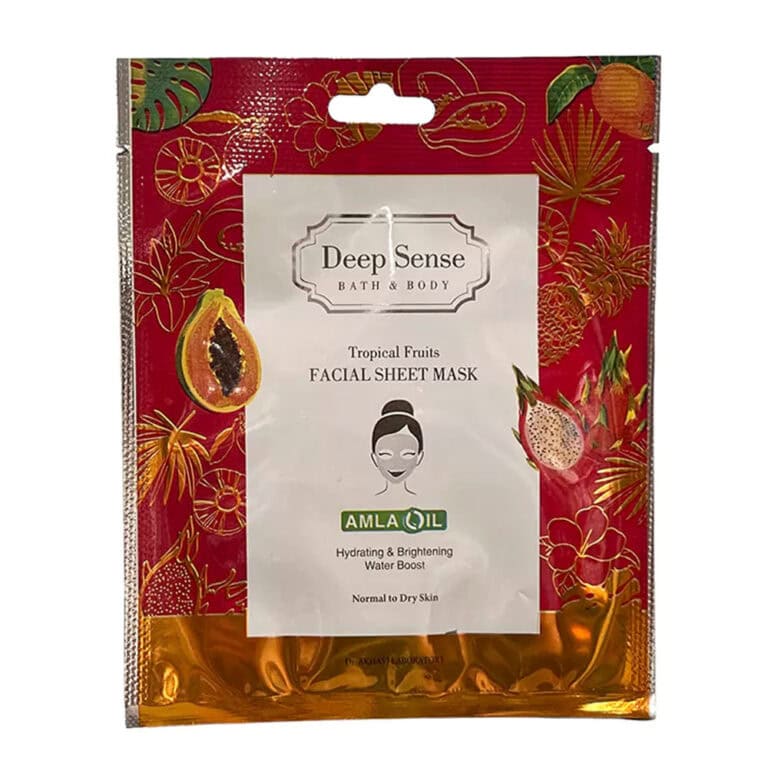 ماسک صورت نقابی تروپیکال دیپ سنس