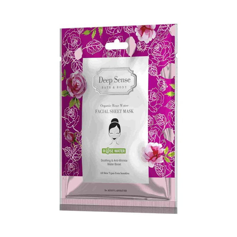 ماسک صورت نقابی گلاب دیپ سنس