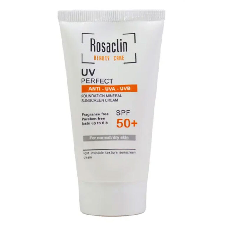 کرم ضد آفتاب پوست خشک و نرمال SPF50 رزاکلین