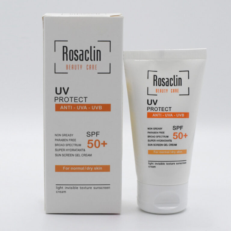 کرم ضد آفتاب پوست خشک و نرمال SPF50 رزاکلین