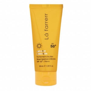 ضدآفتاب بی رنگ لافارر پوست چرب spf50
