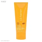 ضدآفتاب بی رنگ پوست خشک لافارر SPF50