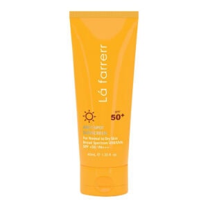 ضدآفتاب بی رنگ پوست خشک لافارر SPF50