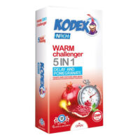 کاندوم تاخیری 5 در1 Warm challenger کدکس ناچ