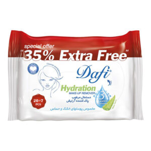 دستمال مرطوب پاک کننده آرایش دافی