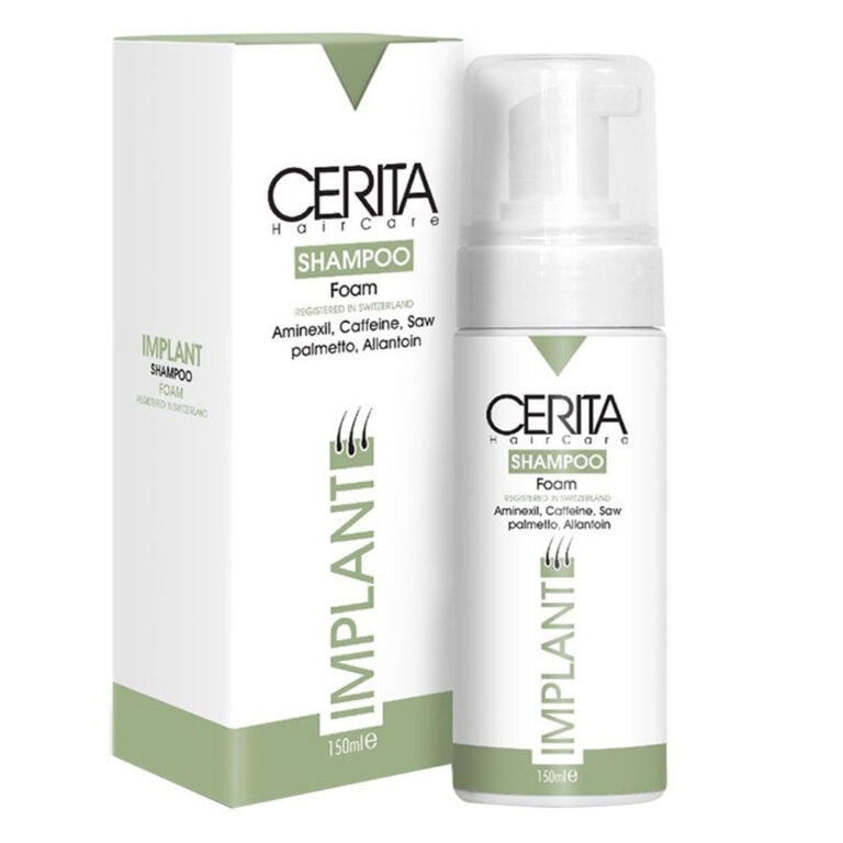 شامپو فوم کاشت مو سریتا HAIR LOSS