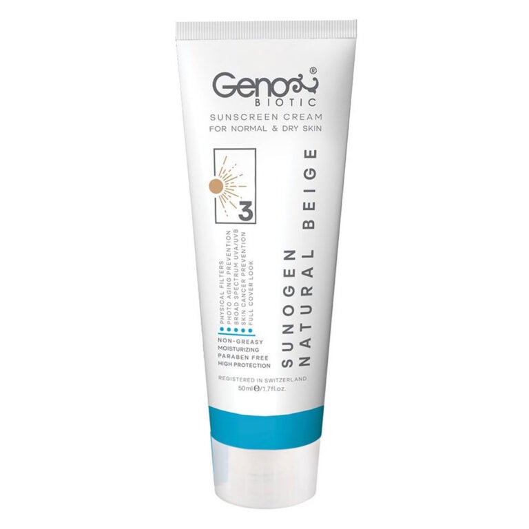 ضدآفتاب رنگی ژنوبایوتیک SPF50
