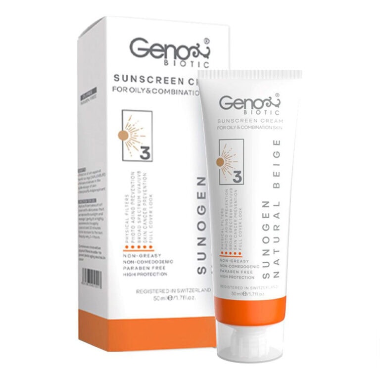 ضدآفتاب رنگی 3 ژنوبایوتیک SPF50