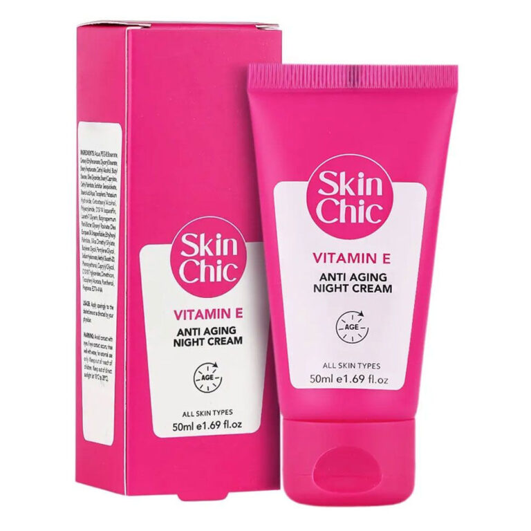 کرم ضد چروک شب اسکین شیک Vitamin E
