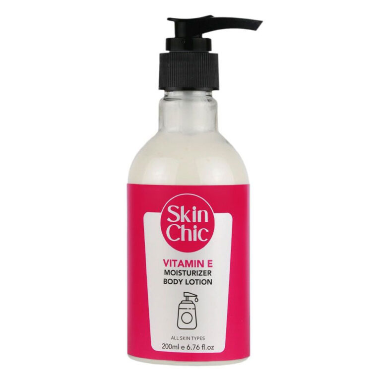 لوسیون مرطوب کننده بدن اسکین شیک vitamin E