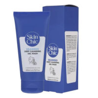 ژل شوینده صورت مناسب پوست چرب و مختلط اسکین شیک seaweed