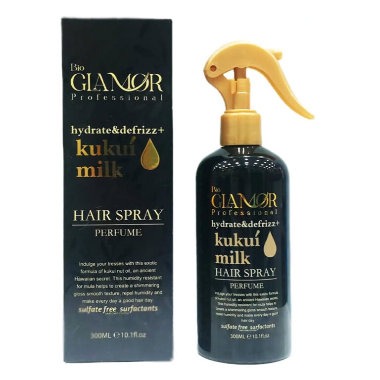 اسپری مو ضد وز و آبرسان گلامور حاوی شیر کوکوی حجم 300