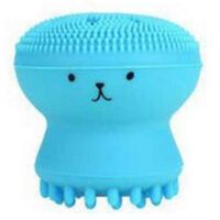 فیس براش سیلیکونی دستی رنگ آبی اتود