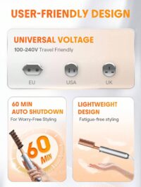 شانه حرارتی ضد وز شیگلم Anti Burn Hot Comb