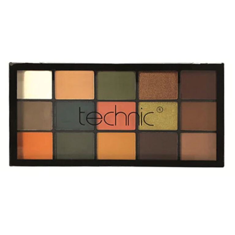 پالت سایه چشم ۱۵ رنگ تکنیک SHAKEN NOT STIRRED