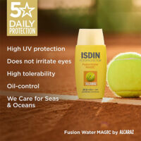 ضد آفتاب فوق سبک ایزدین Fusion Water Magic Alcaraz Spf 50