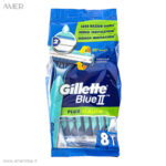 تیغ اصلاح ژیلت Blue II Plus Slalom بسته ۸ عددی