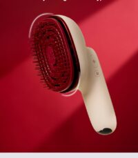 برس ماساژور و اشعه تراپی پوست سر مو ایو