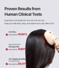 برس ماساژور و اشعه تراپی پوست سر مو ایو