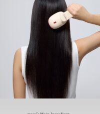 برس ماساژور و اشعه تراپی پوست سر مو ایو