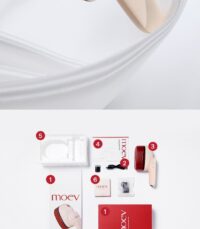 برس ماساژور و اشعه تراپی پوست سر مو ایو