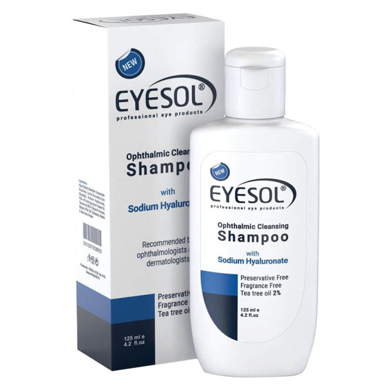 شامپو شستشوی پلک و مژه آیسول sodium hyalurnate