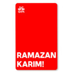 کارت هدیه ماه مبارک رمضان