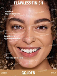 کرم پودر استیکی شیگلم Golden حجم 10