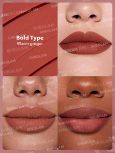 خرید رژلب مات شیگلم dynamatte boom رنگ BOLD TYPE