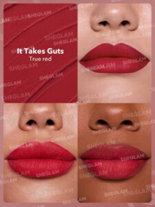 خرید رژلب مات شیگلم dynamatte boom رنگ IT TAKES GUTS
