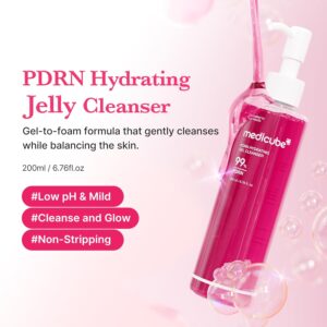 ژل شستشو PDRN مدی کیوب حجم 200