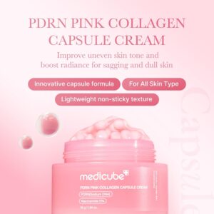 کرم کپسولی PDRN و کلاژن مدی کیوب حجم 55