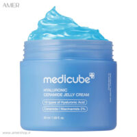ژل کرم آبرسان هیالورونیک مدی کیوب ceramide حجم 50
