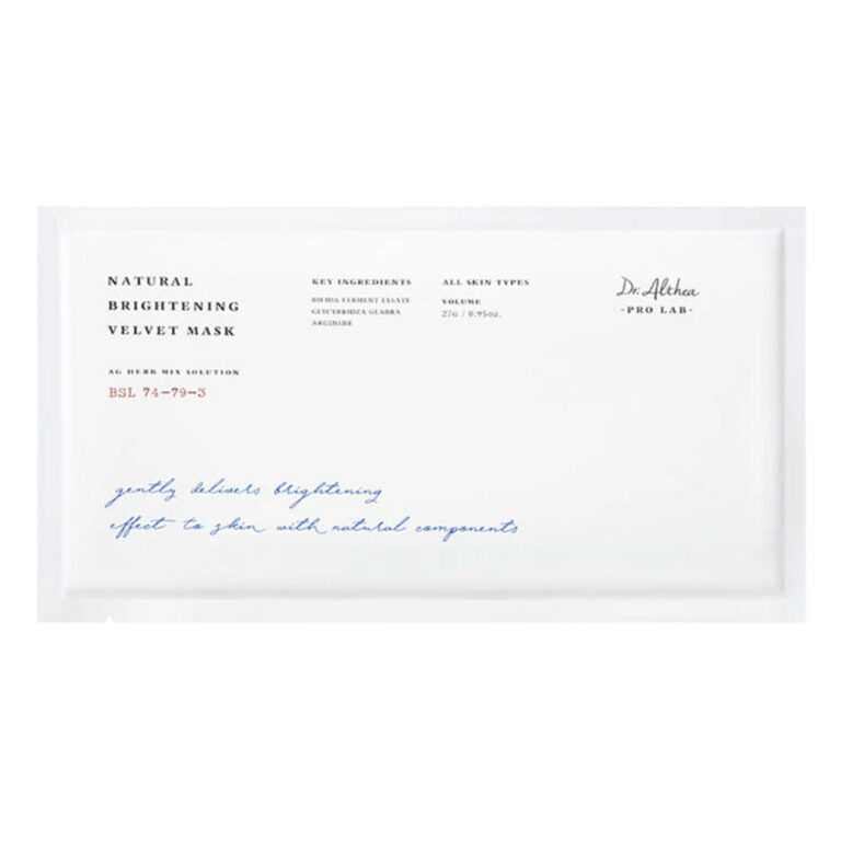 ماسک ورقه ای روشن کننده دکتر آلتیا Velvet Mask